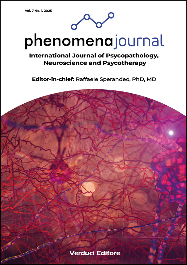 Phenomena Journal | Journals | Verduci Editore